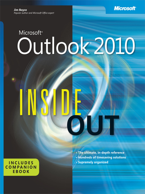 Title details for Microsoft® Outlook® 2010 Inside Out by Jim Boyce - Available